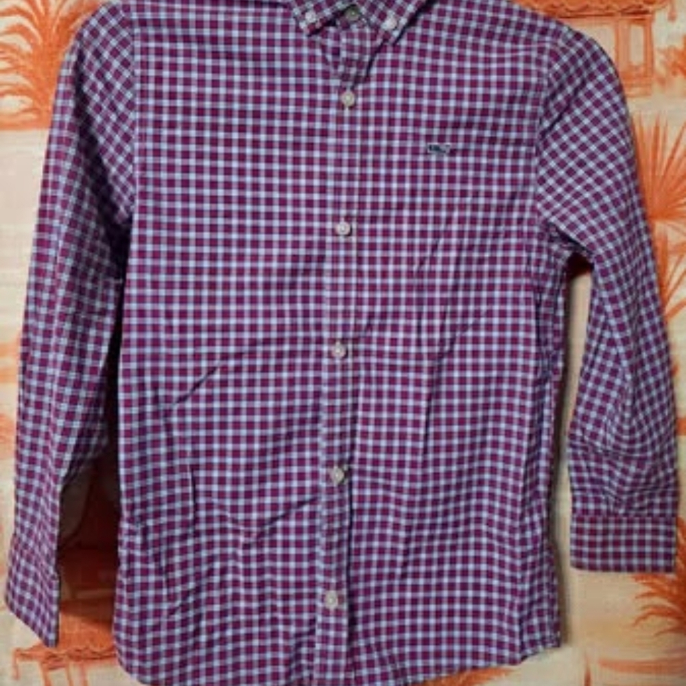 Kids Button-Up Vineyard Vines Shirt
